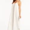 Sale Sea Level Sunset Sun Dress White