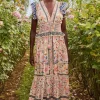 Best Farm Rio Superbloom Tapestry Maxi Dress