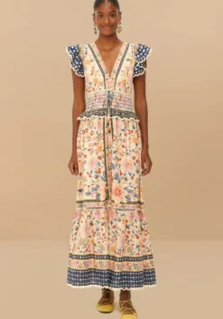 Best Farm Rio Superbloom Tapestry Maxi Dress