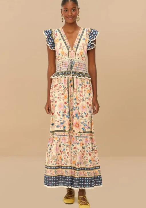 Best Farm Rio Superbloom Tapestry Maxi Dress