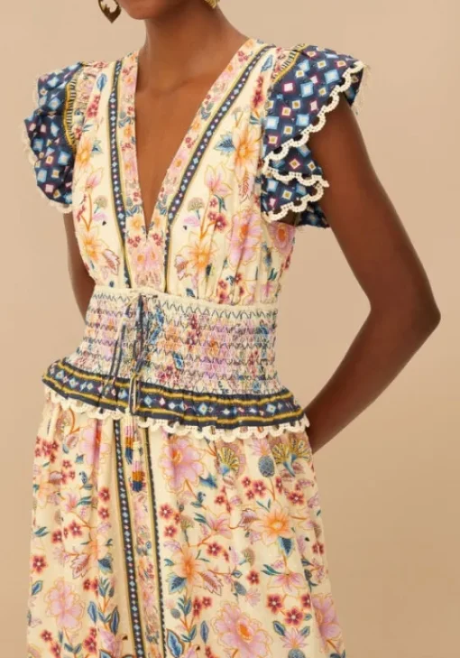 Best Farm Rio Superbloom Tapestry Maxi Dress