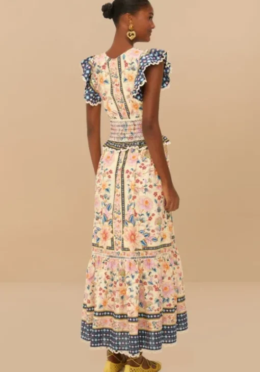 Best Farm Rio Superbloom Tapestry Maxi Dress