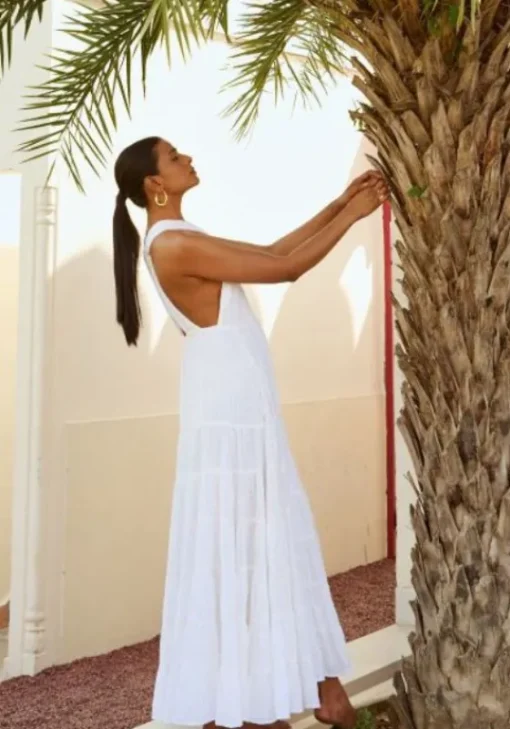 Discount Sundress Suzie Tulum Dress White