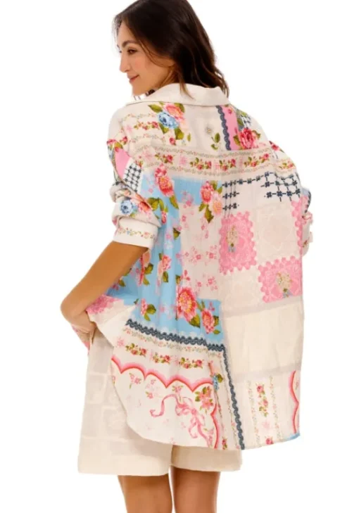 Sale Agua Bendita Swan Shirt Meraki