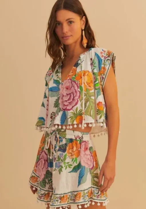 Online Farm Rio Sweet Bloom Blouse SweetBloom
