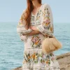 New Farm Rio Sweet Bloom Bouquet Short Dress