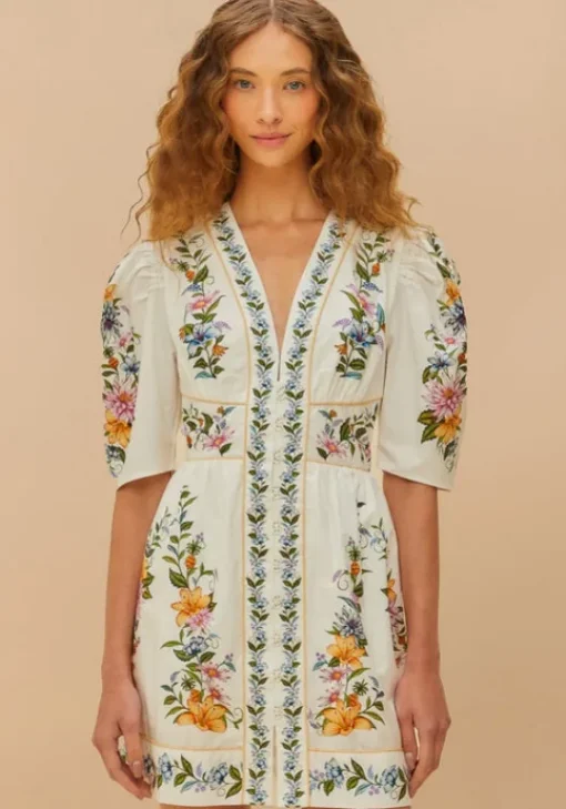 Best Farm Rio Sweet Bloom Dreamscape Mini Dress