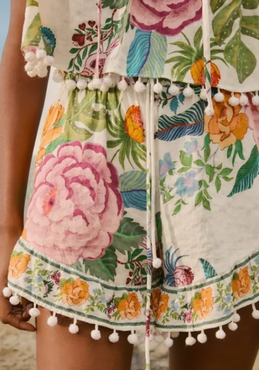 Best Farm Rio Sweet Bloom Shorts SweetBloom