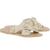Hot Ancient Greek Sandals Thais Crochet Sandals Beige