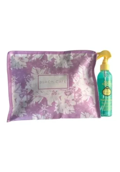 Sale Beach Cafe Tia Beach Pouch Lilac Hibiscus