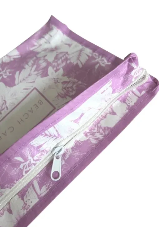Sale Beach Cafe Tia Beach Pouch Lilac Hibiscus