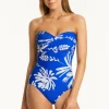 Outlet Sea Level Bandeau Swimsuit Tradewind