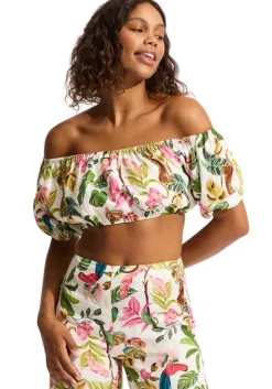 Best Seafolly Tropica Off Shoulder Top