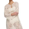 Online JETS Swimwear Velana Lace Kaftan Off White