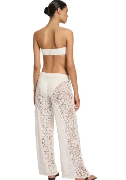 Best JETS Swimwear Velana Lace Trousers Off White