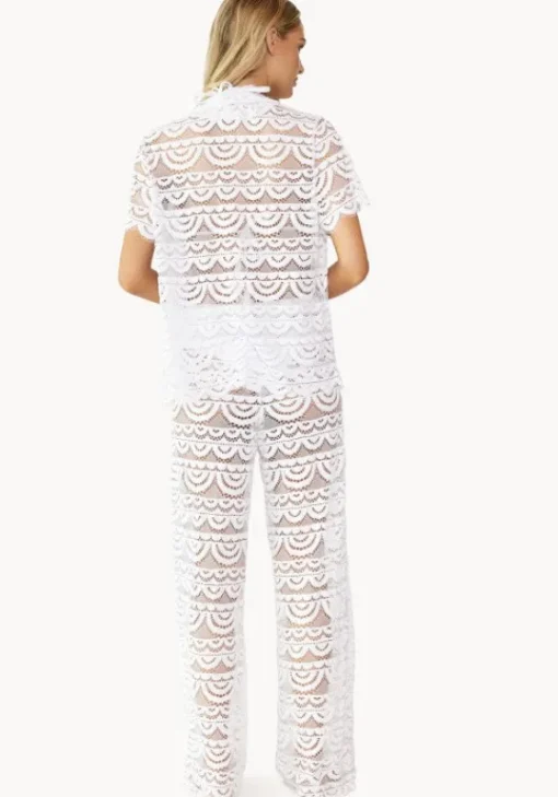 Best PQ Swim Lace Pants Waterlily