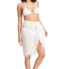 Online Seafolly White Gauze Sarong