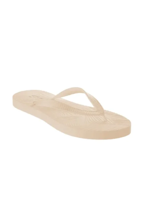 Online Sleepers Wide Strap Flip Flops Eggnog