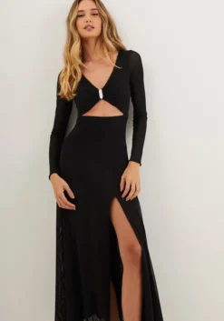 Clearance Vix Swimwear Yarin Long Dress Black